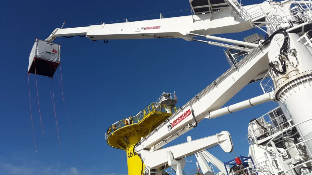Operacja riggerska na farmie wiatrowej Amrumbank West